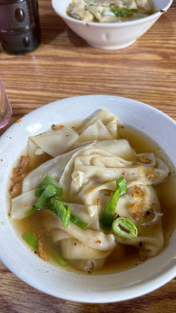 Pangsit Rebus Kaldu Bakso